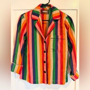 Reformation Multicolor Striped Shirt